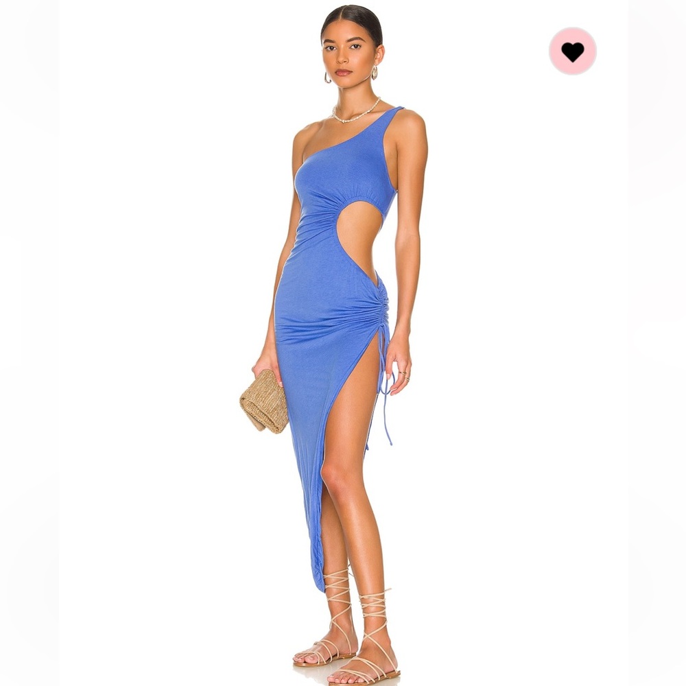 One Shoulder Maxi Dress